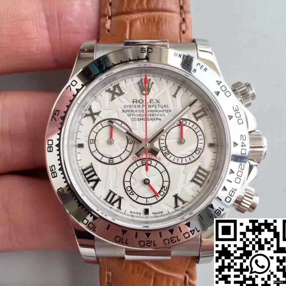 White Cosmograph 116520 JH Daytona Rolex Factory Dial 0118